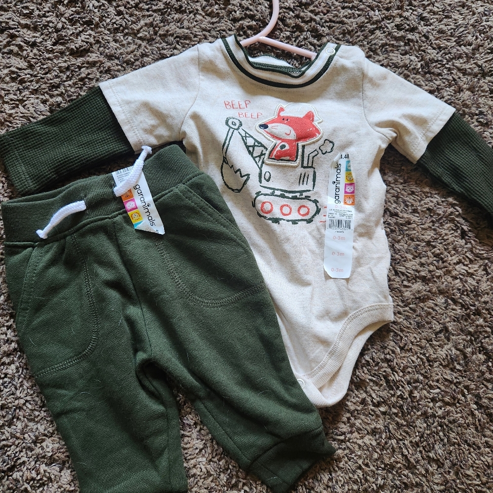 Garanimals pants and long sleeve shirt